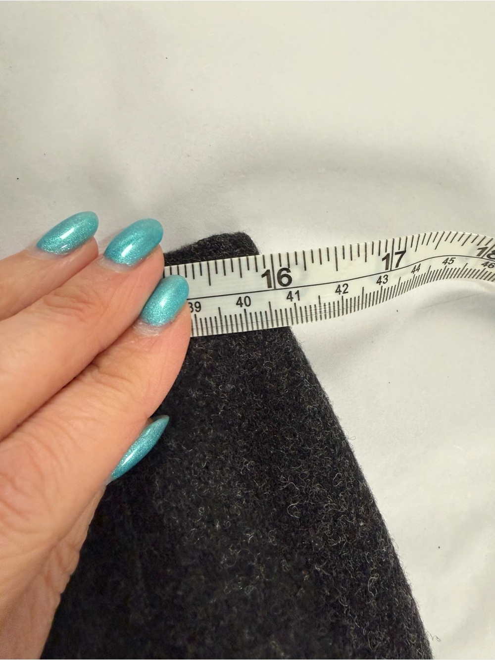 Eddie Bauer Wool Wrap Skirt Gray A Line Mini Size 10 Office Career Minimalist - Picture 6 of 8